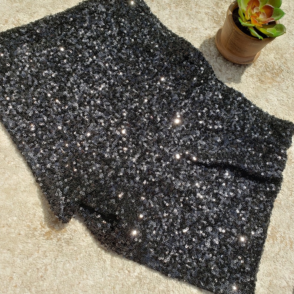 Sequin booty shorts
